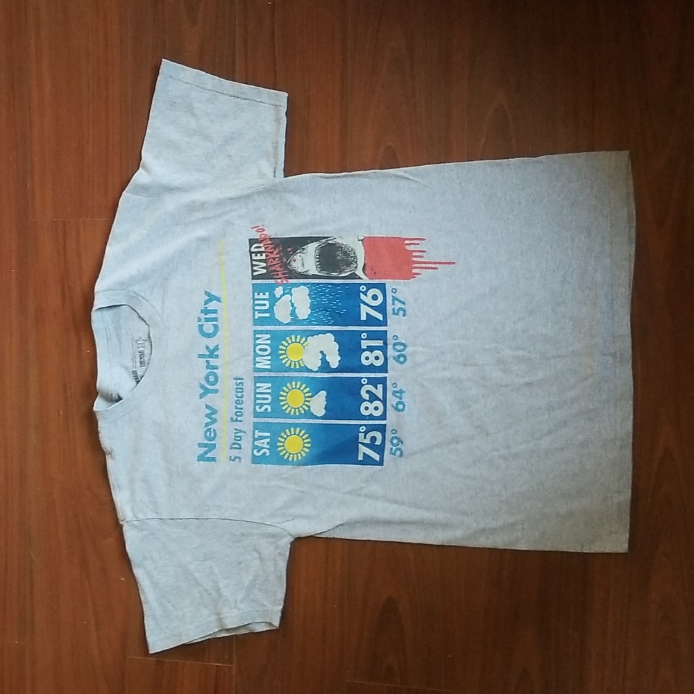 Sharknado Novelty Funny T Shirt Men's Sz Large